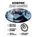 KM0436 Коврик для мыши Кот на кладбище, d.20см