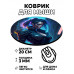 KM0713 Коврик для мыши Киберпанк девушка, d.20см