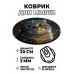 KM1050 Коврик для мыши Удивлённый кот, d.20см