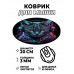 KM1068 Коврик для мыши Кот в наушниках, d.20см