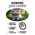 KM1095 Коврик для мыши Котёнок с венком, d.20см