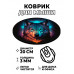 KM1112 Коврик для мыши Волк, d.20см