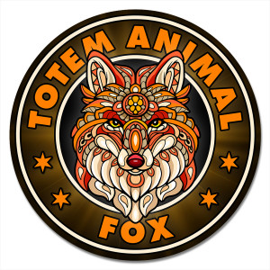 KM1139 Коврик для мыши Тотем Fox (Лиса), d.20см