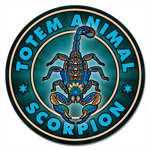 KM1146 Коврик для мыши Тотем Scorpion (Скорпион), d.20см