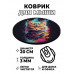 KM1172 Коврик для мыши Кот в красках, d.20см