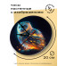 MCH145 Часы настенные Сова 20см, пластик