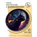 MCH226 Часы настенные Кот 20см, пластик