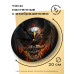 MCH234 Часы настенные Орёл 20см, пластик