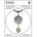 MKA-4004-11 Амулет Дерево жизни с синт.камнем Оникс