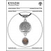 MKA-4004-16 Амулет Дерево жизни с нат.камнем Тигровый глаз