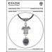 MKA-4006-06 Амулет Черепаха с нат.камнем Лазурит