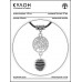 MKA-4009-02 Амулет Дерево жизни с нат.камнем Змеевик