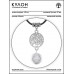 MKA-4009-03 Амулет Дерево жизни с нат.камнем Кахолонг
