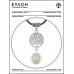 MKA-4009-07 Амулет Дерево жизни с синт.камнем Лунный камень