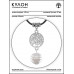 MKA-4009-09 Амулет Дерево жизни с нат.камнем Жемчуг речной