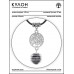 MKA-4009-14 Амулет Дерево жизни с нат.камнем Снежный обсидиан