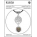 MKA-4009-17 Амулет Дерево жизни с нат.камнем Унакит
