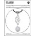 MKA-4010-03 Амулет Бесконечная любовь с нат.камнем Кахолонг
