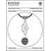 MKA-4010-05 Амулет Бесконечная любовь с нат.камнем Лава