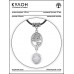 MKA-4012-03 Амулет Дерево жизни с нат.камнем Кахолонг