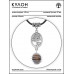 MKA-4012-16 Амулет Дерево жизни с нат.камнем Тигровый глаз