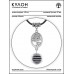 MKA-4012-18 Амулет Дерево жизни с нат.камнем Чёрный агат