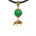 MKAG-27-0062 Амулет Слон (мудрость, сила, долголетие), нефрит