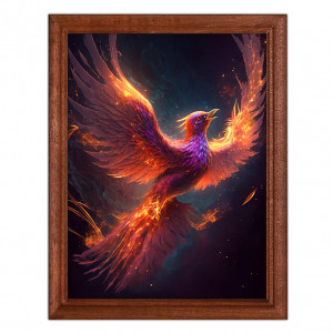 POSV-0309 Постер в рамке 17x23см Феникс