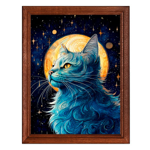 POSV-0405 Постер в рамке 17x23см Кошка
