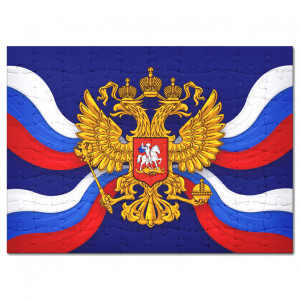 PZG-086 Пазл 201х146мм Герб России