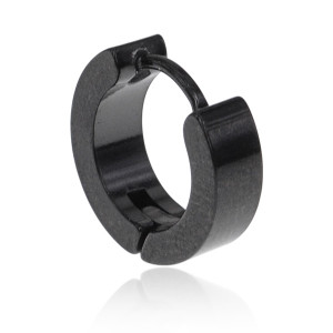 SE240-02 Серьга, 12х4х13мм, цвет чёрный