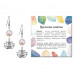 SEB07-07-2064 Серьги Лотос (гармония и развитие), Жемчуг натуральный
