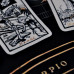 SK023 Скатерть для гадания Знаки Зодиака и карты Таро, 50х50см