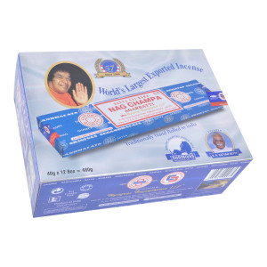 Сатия-40-BL Блок благовоний Nag Champa (Наг Чампа) 12 упаковок по 40 грамм
