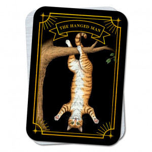 YAN717 Кошачье Таро The Hanged Man - Повешенный