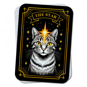 YAN722 Кошачье Таро The Star - Звезда