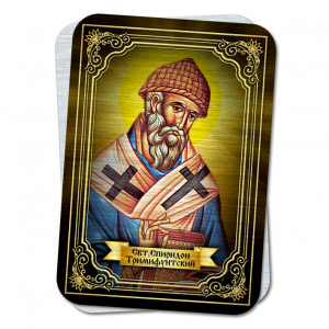 M-YAN762 Икона Свт. Спиридон Тримифунткий