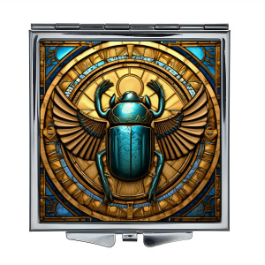 ZER2-1320 Складное зеркало квадратное Жук Скарабей